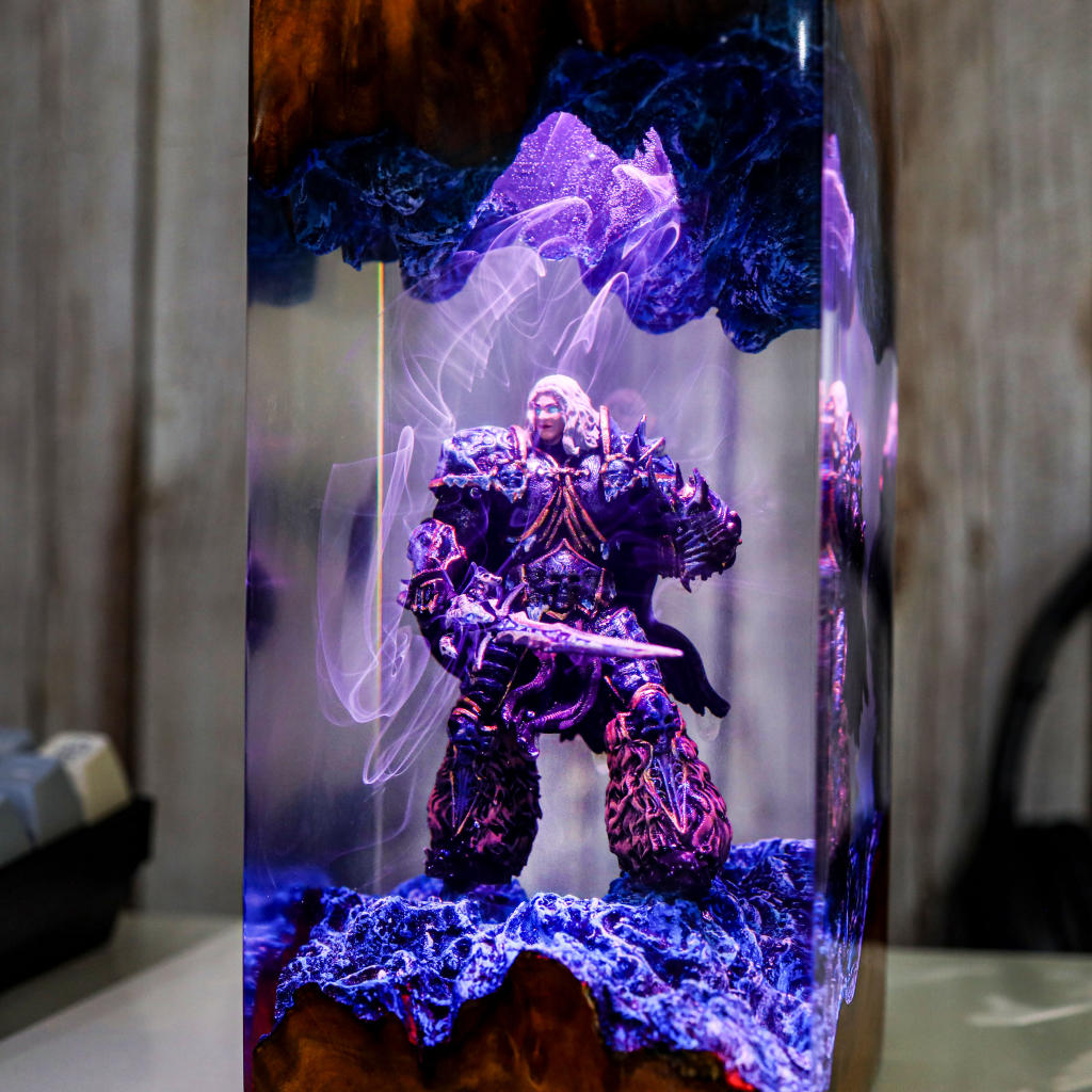 Arthas Menethil Warcraft Night Light - Hirosart