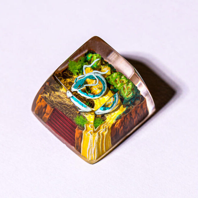 Spirited Away Haku Artisan Keycap Ver 2 1 Spirited Away Haku Artisan Keycap Ver 2