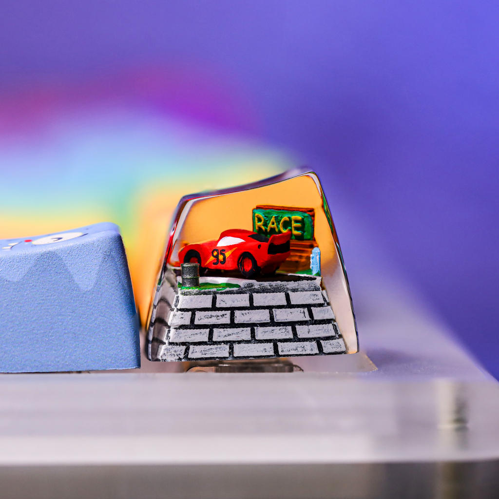Cars Lightning McQueen Keycap 4 Cars Lightning McQueen Keycap