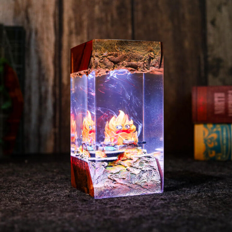 Calcifer Howl's Moving Castle Lamp 3 Calcifer Howl's Moving Castle Lamp