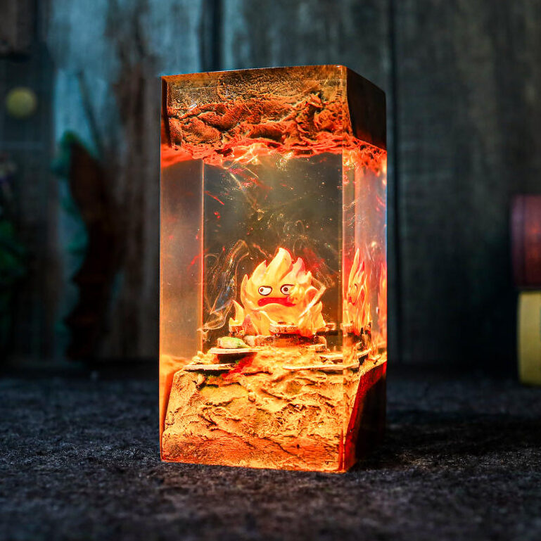 Calcifer Howl's Moving Castle Lamp 2 Calcifer Howl's Moving Castle Lamp