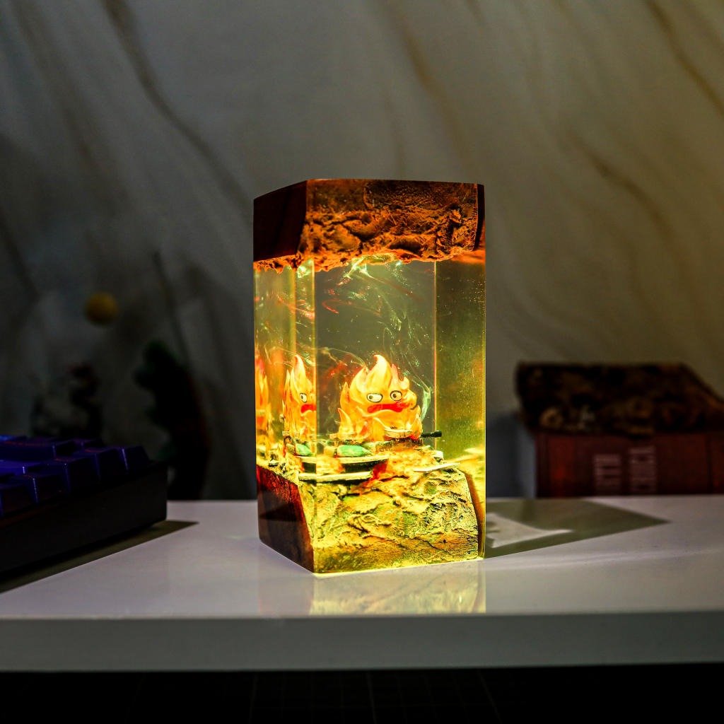 Calcifer Howl's Moving Castle Lamp 9 Calcifer Howl's Moving Castle Lamp