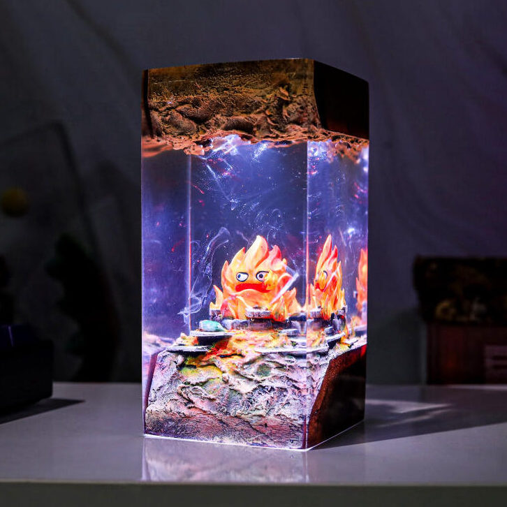Calcifer Howl's Moving Castle Lamp 1 Calcifer Howl's Moving Castle Lamp