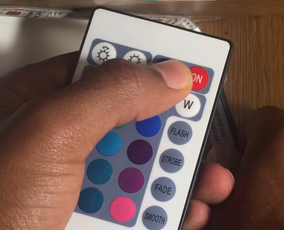 Why Is My LED Remote Not Working? Troubleshooting & Fix tips 12 Hold the “Power” and “Mode” buttons for 5 seconds until the strip blinks