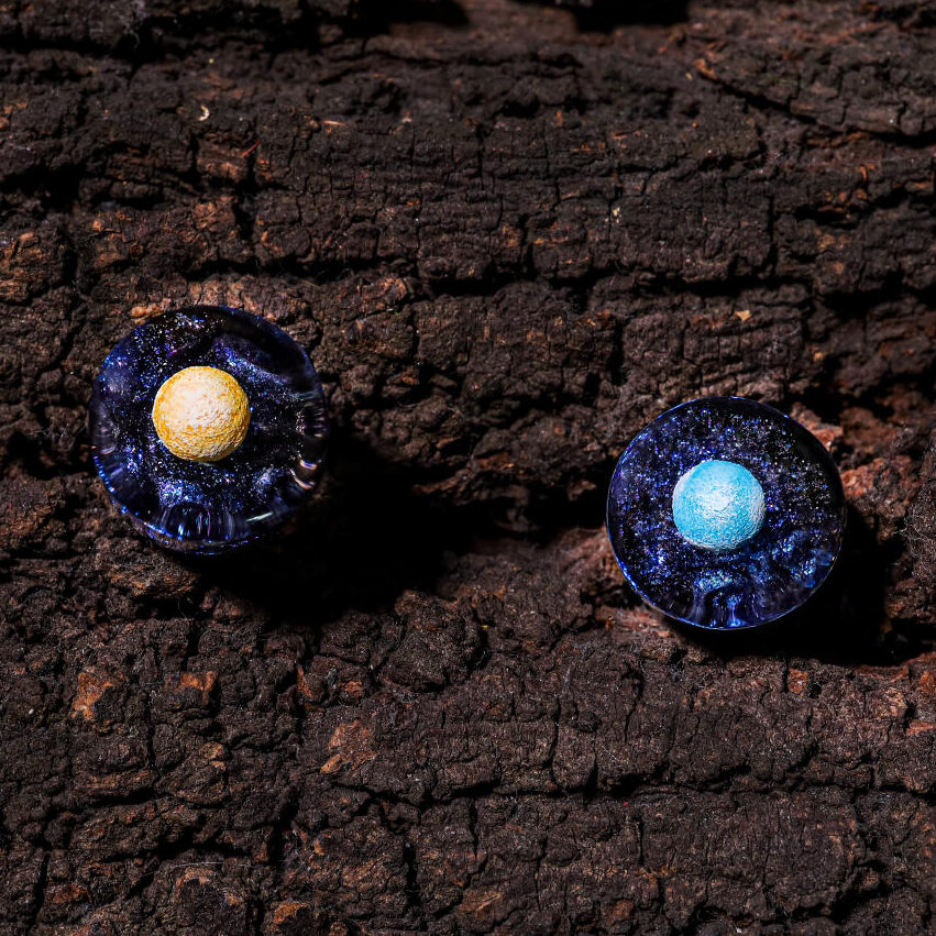 Planets Resin Knob 1 Planets Resin Knob