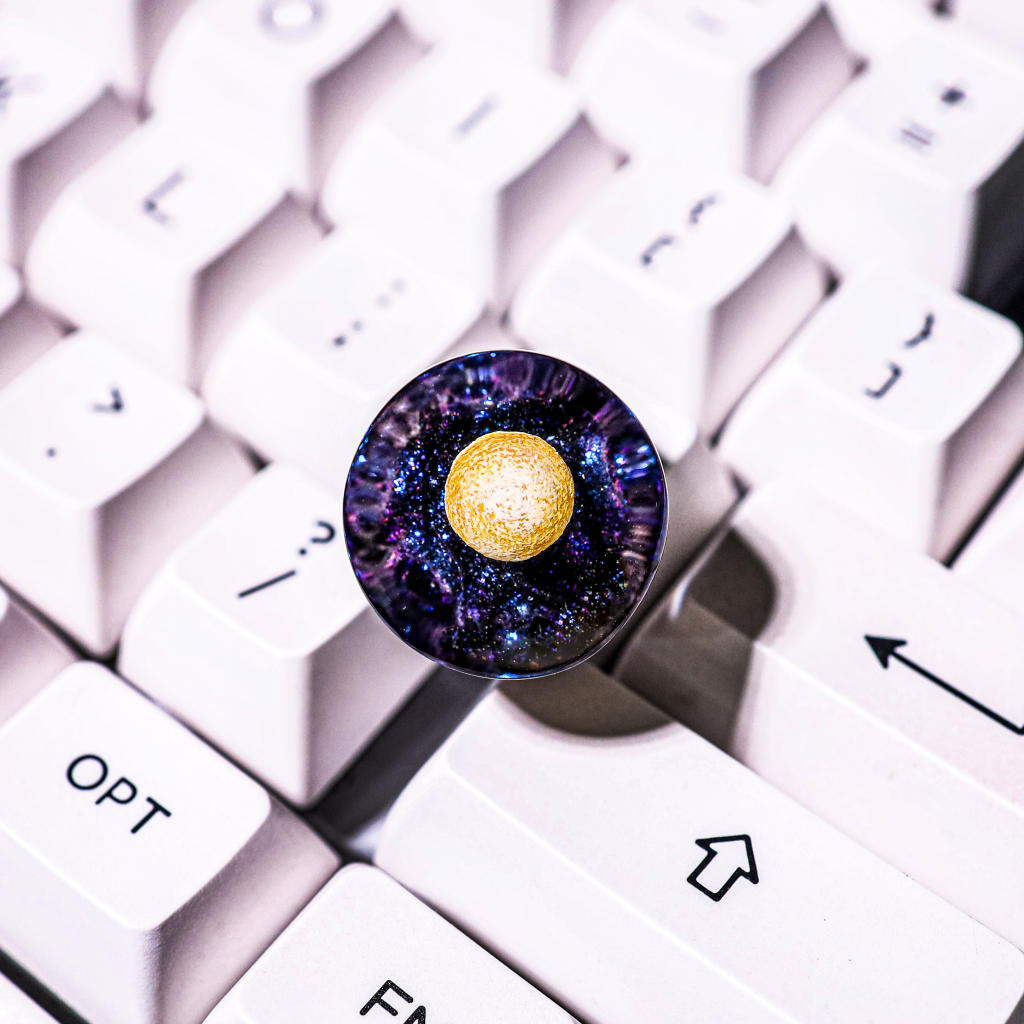 Planets Resin Knob 8 Planets Resin Knob