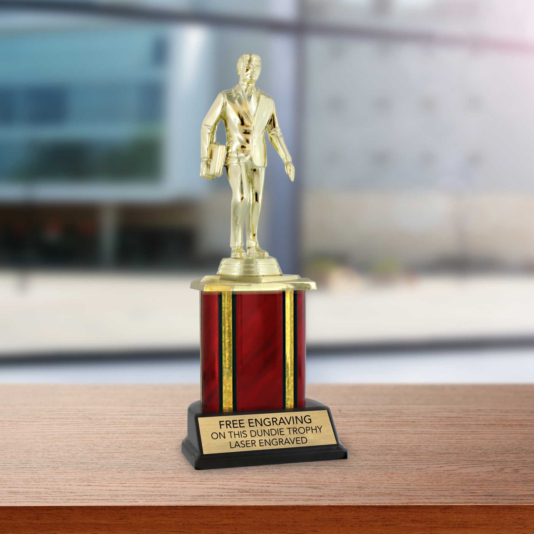 55+ Best Meaningful Farewell Gifts For Coworker 18 A humorous “The Office” style trophy that adds laughter and connection to a farewell moment