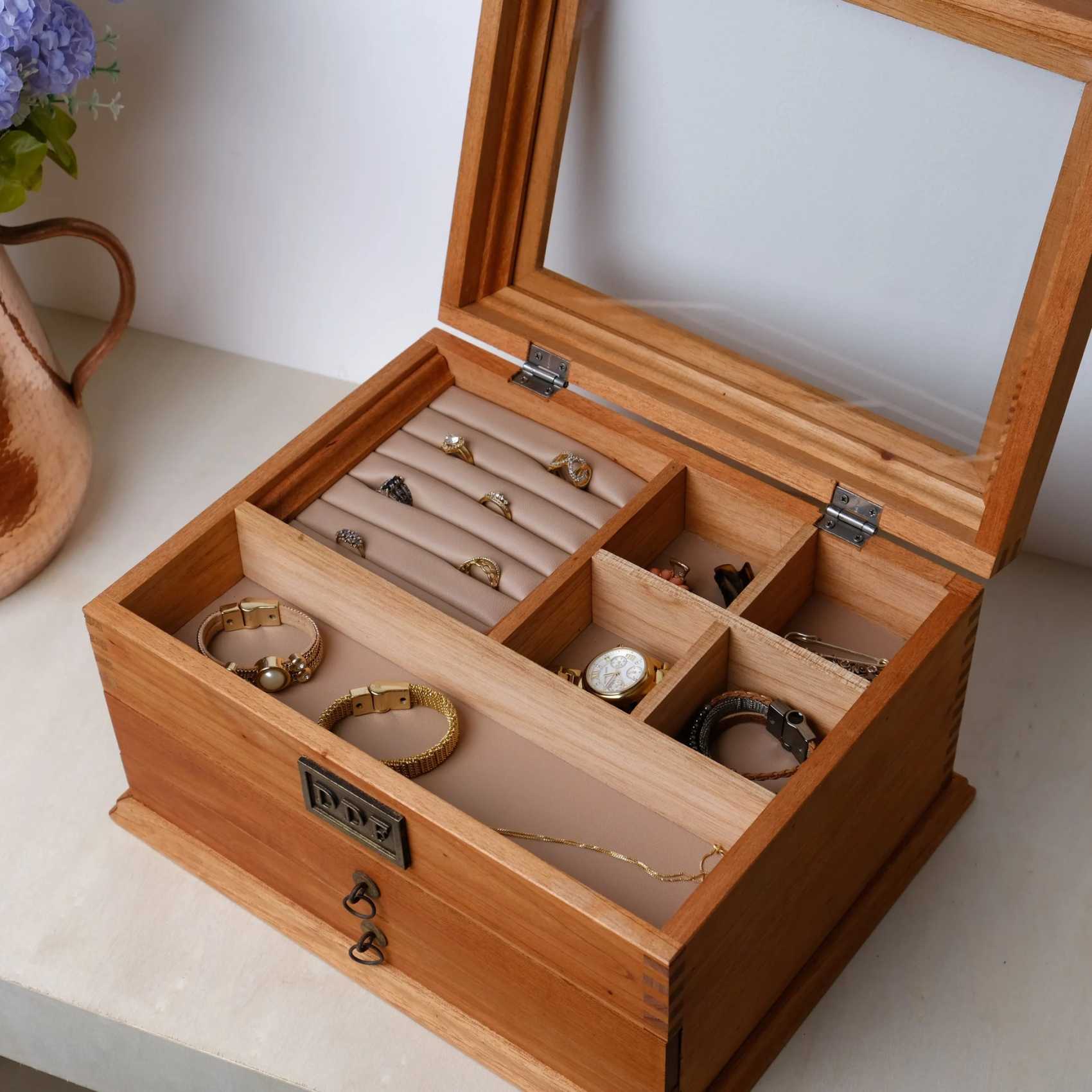 55+ Best Meaningful Farewell Gifts For Coworker 59 A luxurious wooden jewelry box, intricately designed, is a meaningful gift for colleagues to store their precious personal items