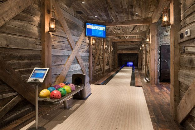37+ Best Basement Game Room Ideas For Your Space 45 A mini bowling lane brings commercial-level fun to the basement