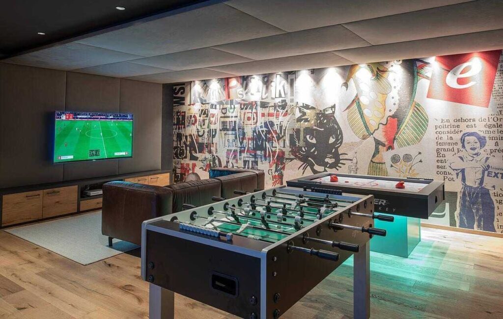 37+ Best Basement Game Room Ideas For Your Space 3 A multi-game room caters to all family interests, from board games to consoles