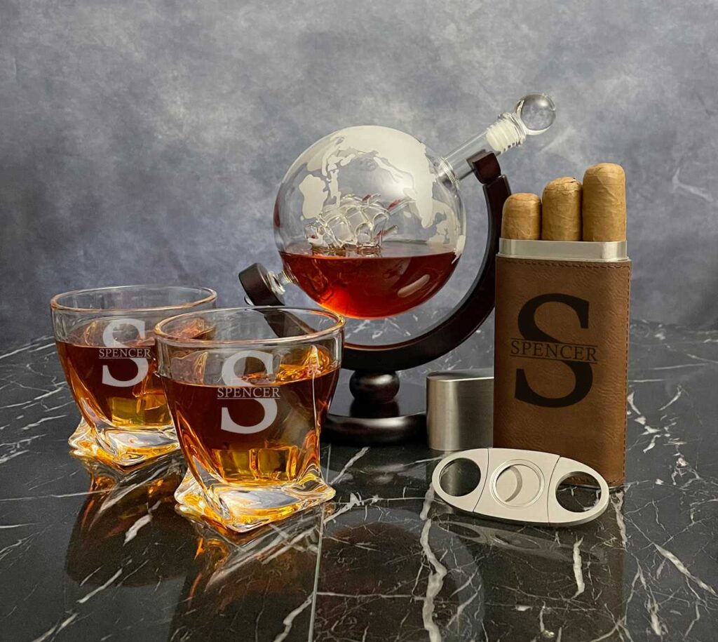 30+ Unique Luxury Corporate Gifts Ideas For Special Occasions 43 A whiskey and cigar set offers premium enjoyment and private relaxation moments