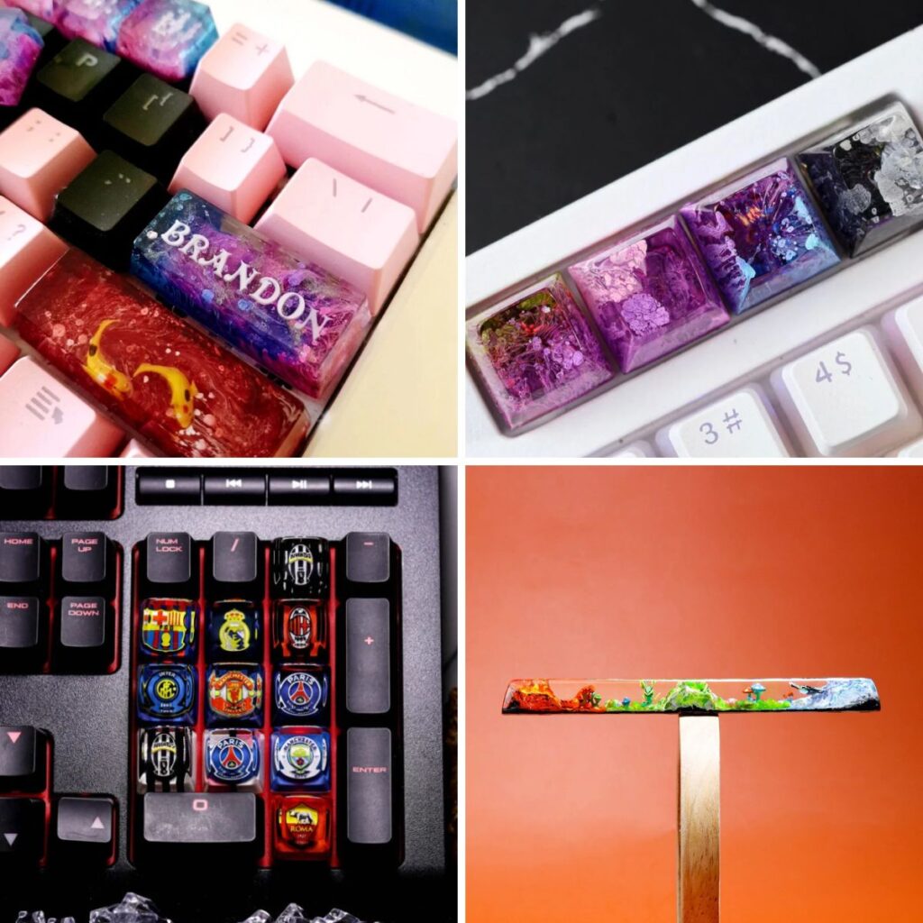 From custom anime to food keycaps, Hirosart has everything you want