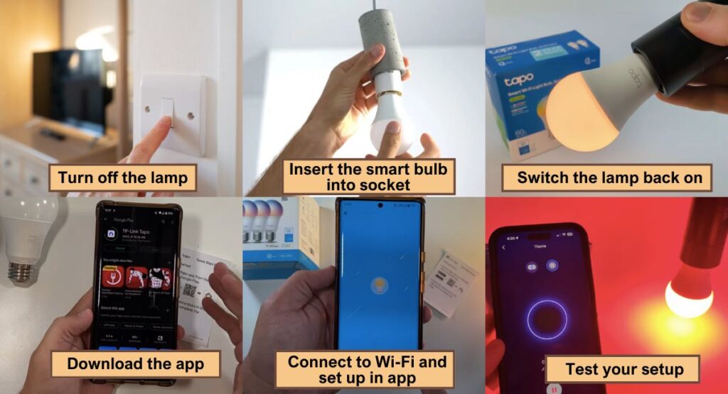 How To Turn On Lamp Without Switch - 16 Ways 7 How to turn on a light with a smart bulb
