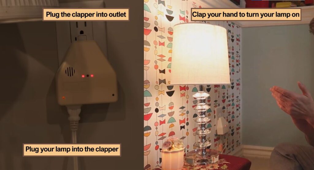 How To Turn On Lamp Without Switch - 16 Ways 21 How to turn on lamp without switch using the clapper