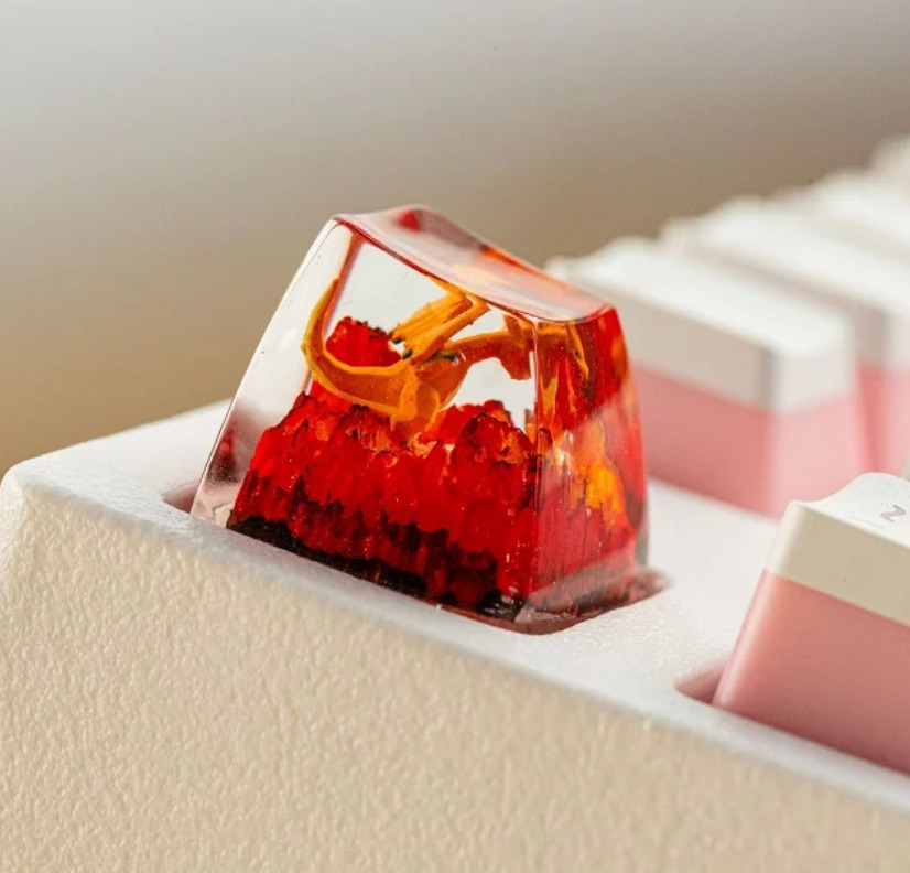 Charizard Pokemon Artisan Keycap brings fierce style to your keyboard