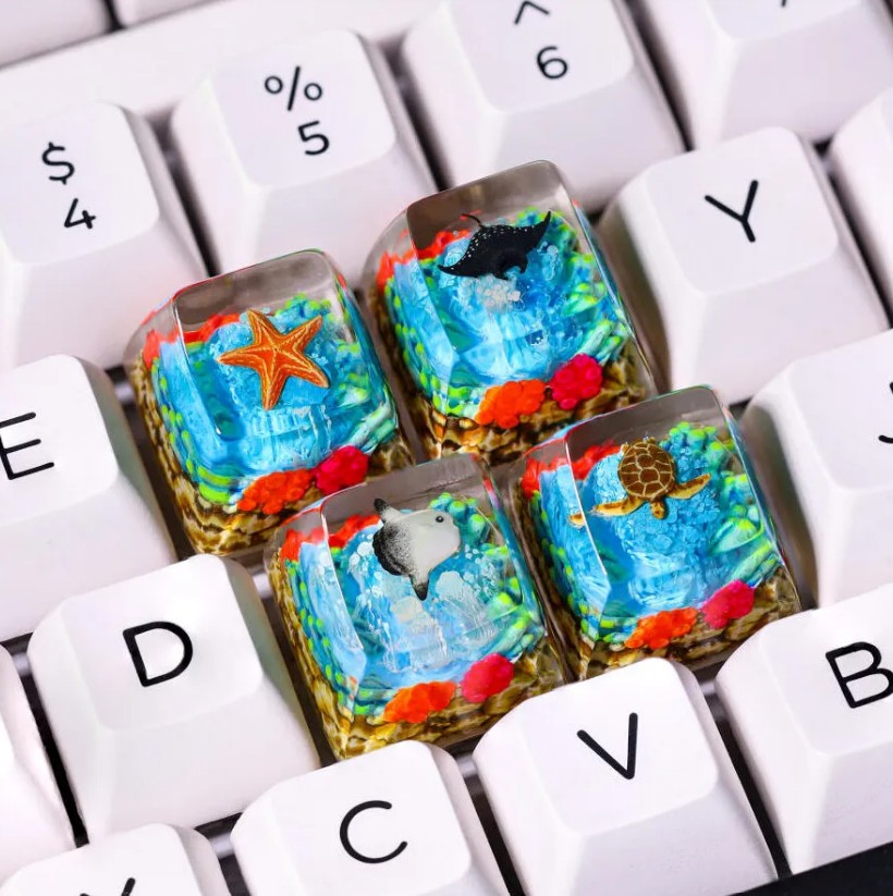 Custom artisan keycaps are a form of self expression 