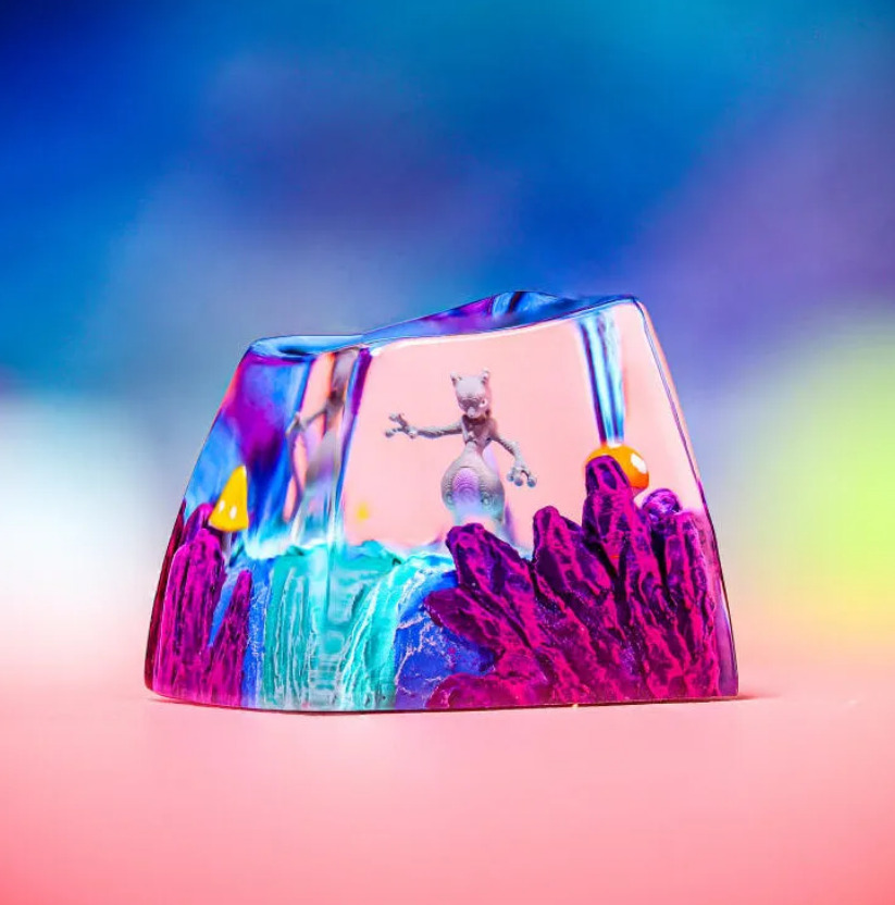 Mewtwo Pokemon Keycap adds a unique touch and enhances your keyboard’s look 
