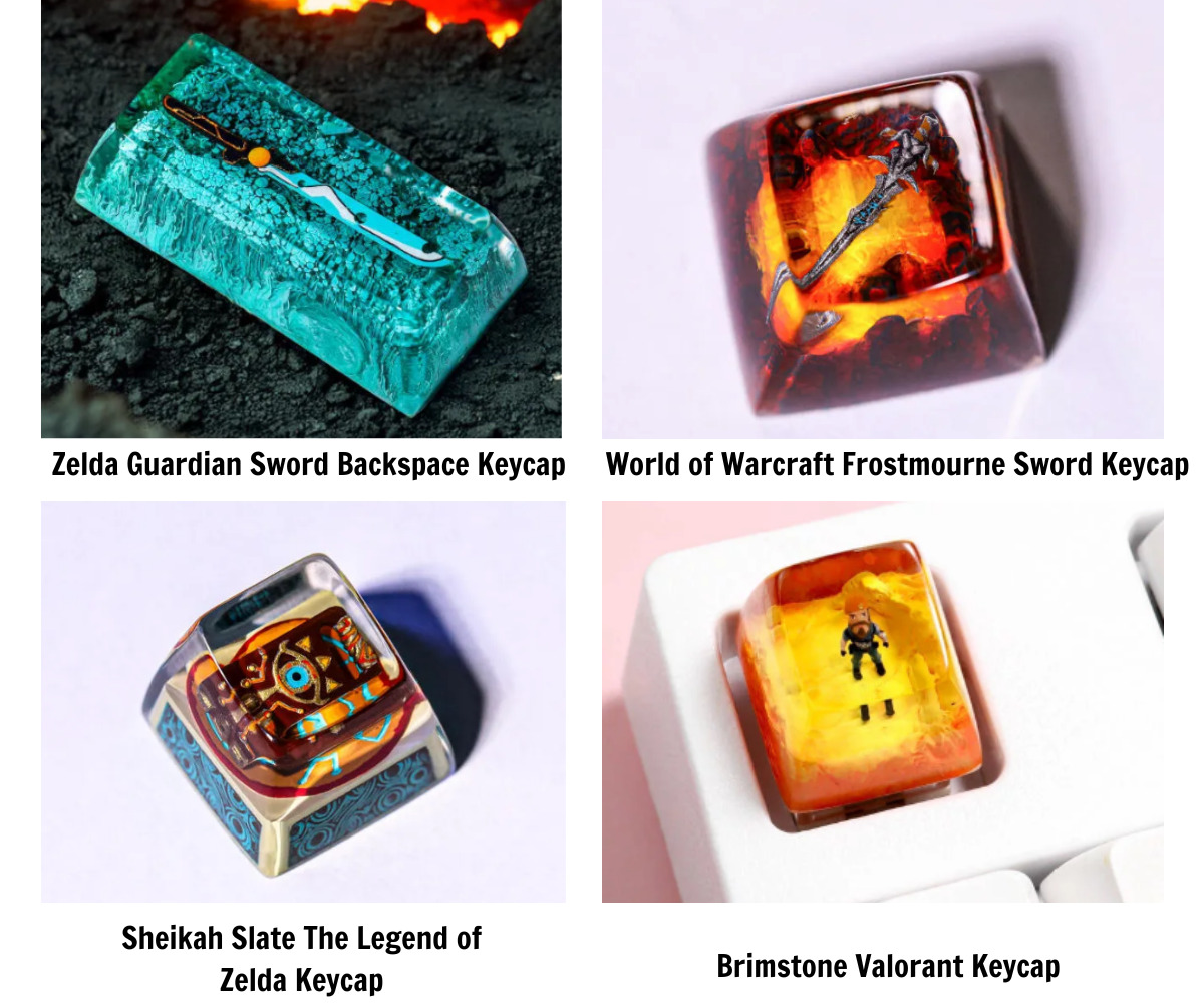 Gaming keycaps enhance your gaming experience 