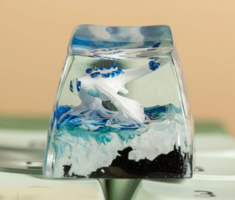 Lugia Pokemon keycap is carefully crafted to meet high standards