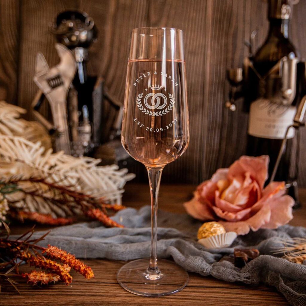 30+ Unique Luxury Corporate Gifts Ideas For Special Occasions 15 Personalized champagne glasses mark meaningful celebrations with a personal touch