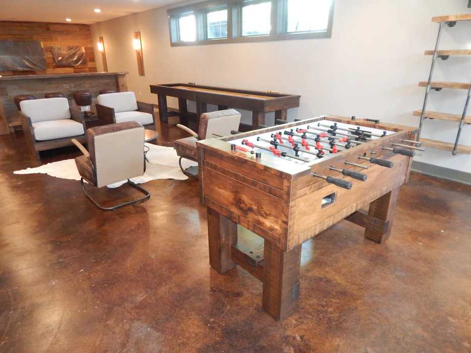 37+ Best Basement Game Room Ideas For Your Space 26 Retro touches like manual scoreboards or vintage colors boost visual appeal