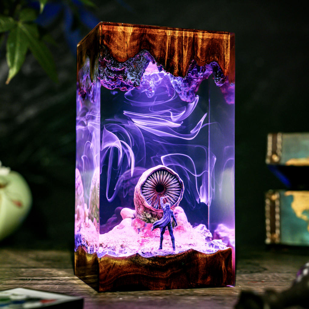 Sandworm Dune Night Light 4 Dune sandworm lamp