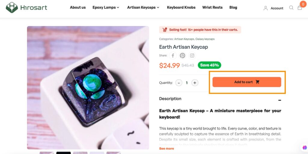 It’s time for shopping this unique item