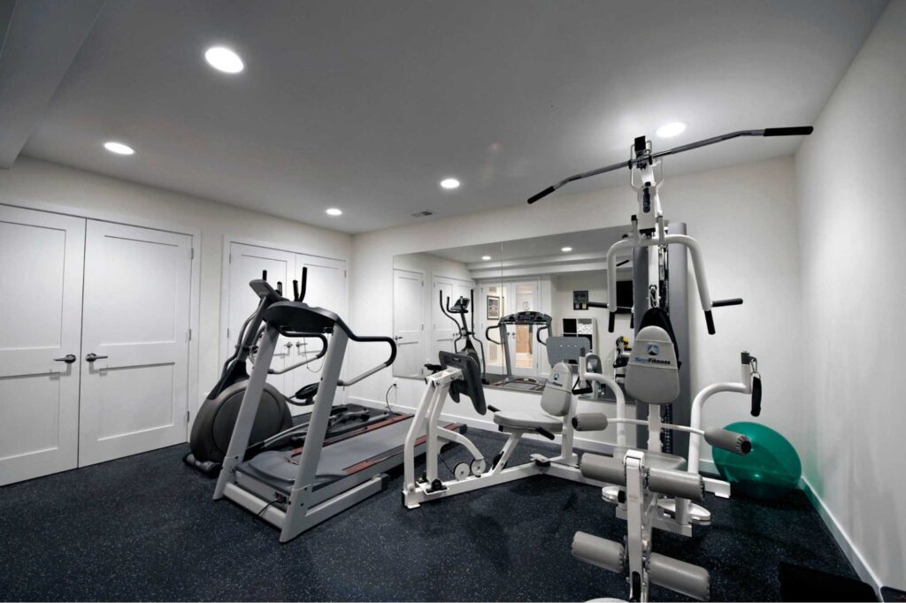 37+ Best Basement Game Room Ideas For Your Space 5 The basement sports lounge offers a private and energizing space for daily workouts without leaving home