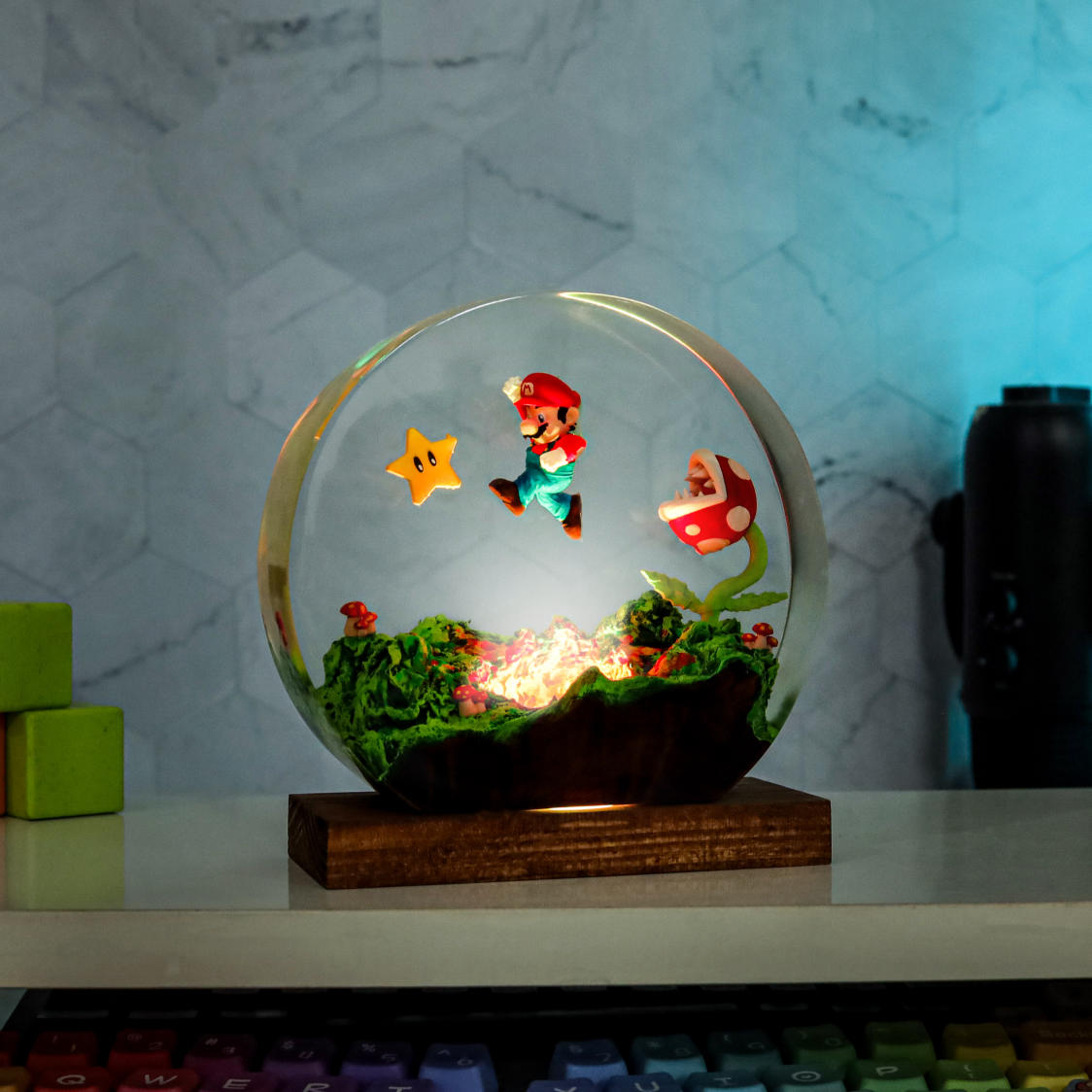 Circular-Super-Mario-Night-Light (1).Jpg Circular super mario led lamp