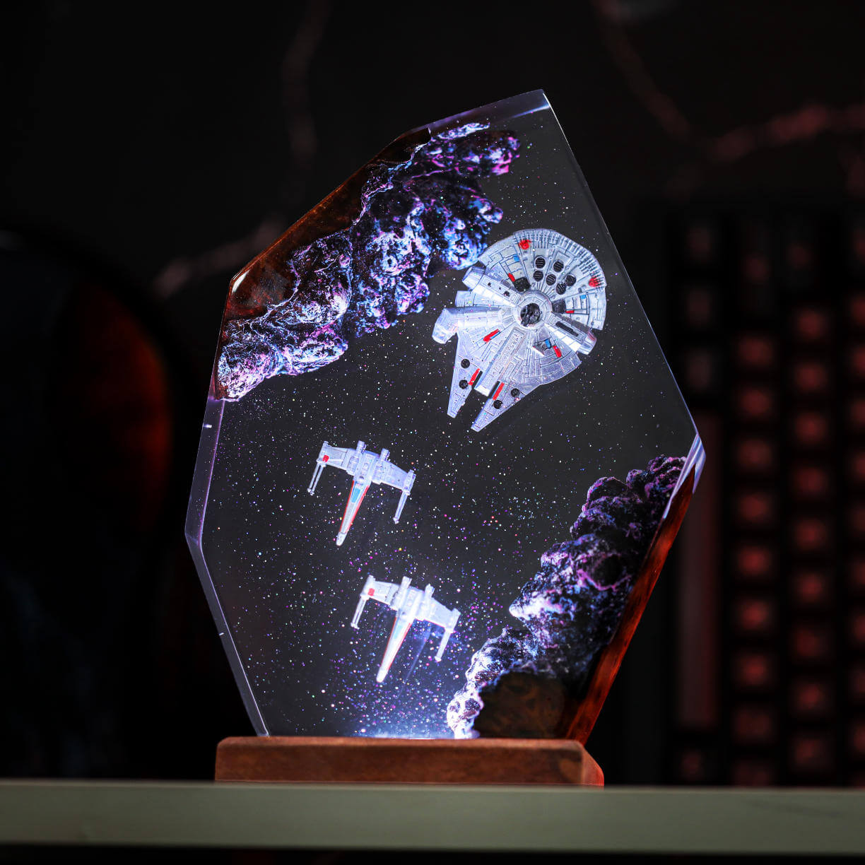 Star Wars Millennium Falcon X-Wing Lamp - Hirosart