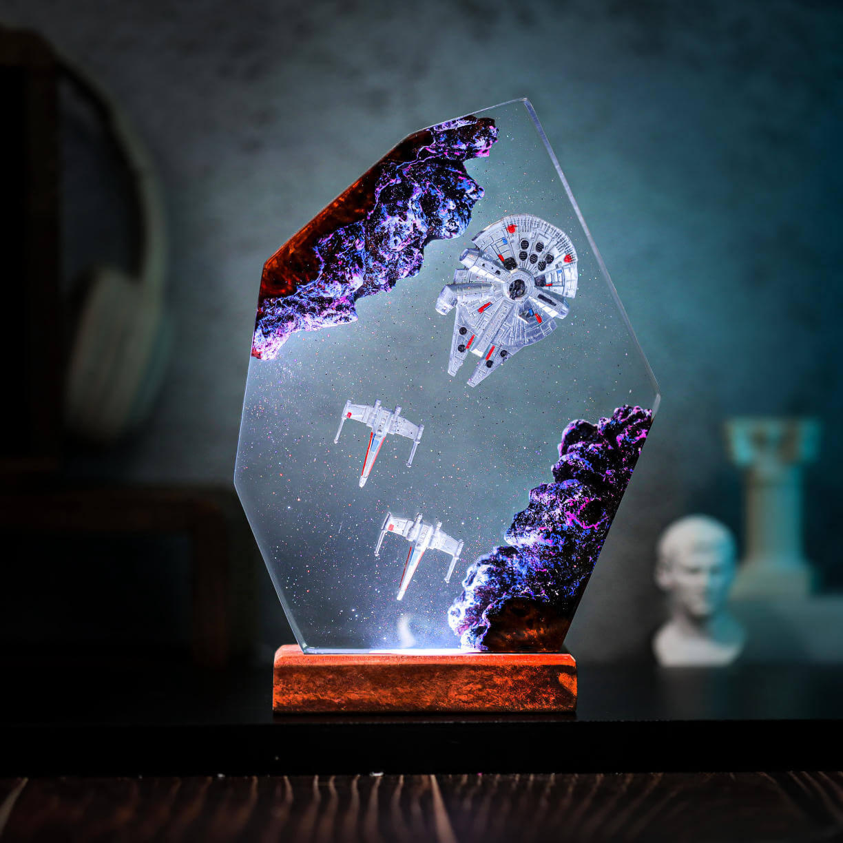 Star Wars Millennium Falcon X-Wing Lamp - Hirosart