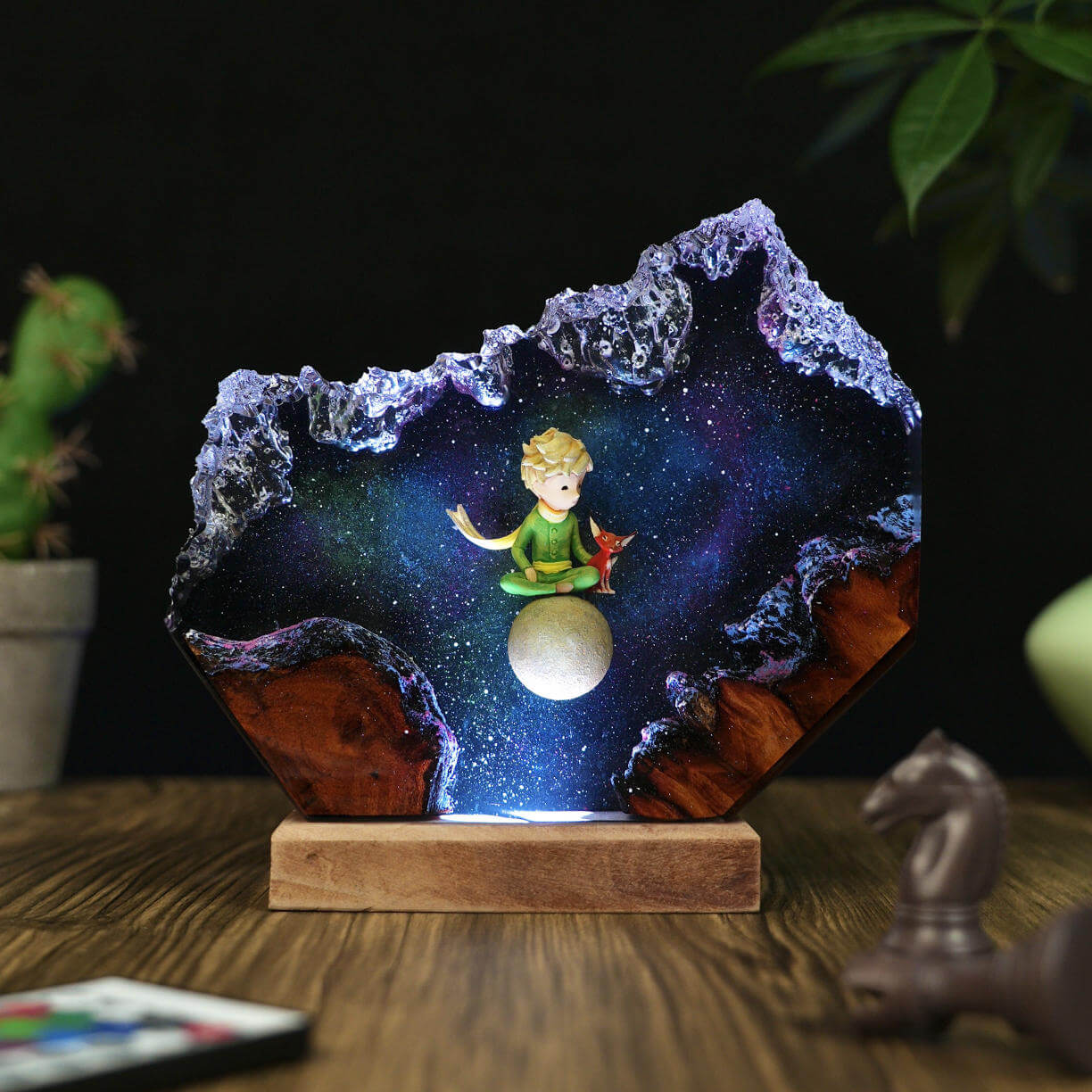 The Little Prince Night Light 9 The Little Prince Epoxy Lamp