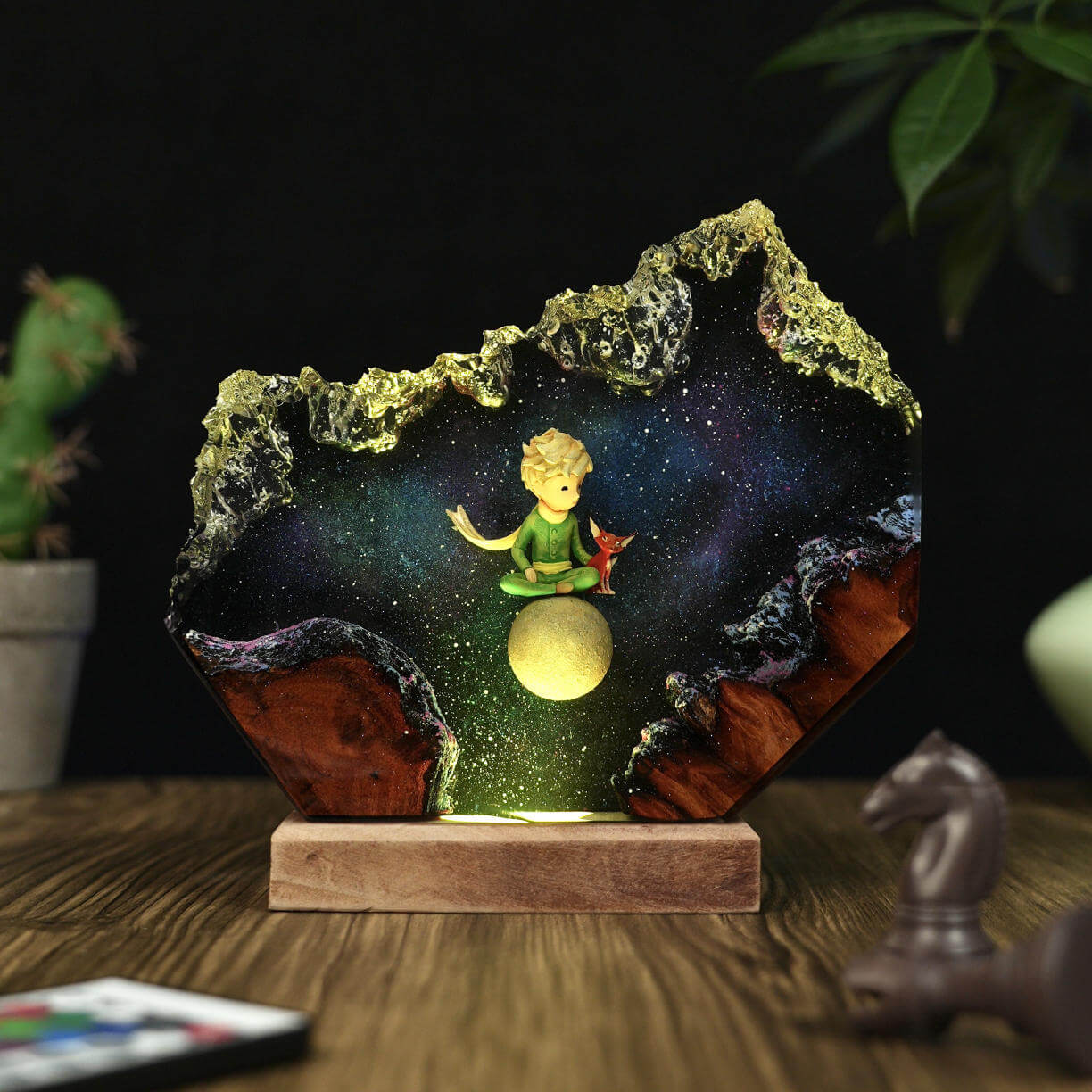 The Little Prince Night Light 12 The Little Prince Resin Bedroom Lamp