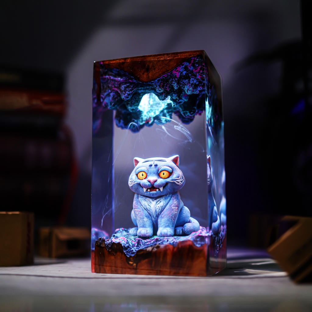 Derpy Tiger KPop Demon Hunters Lamp 2 Derpy Tiger KPop Demon Hunters Lamp
