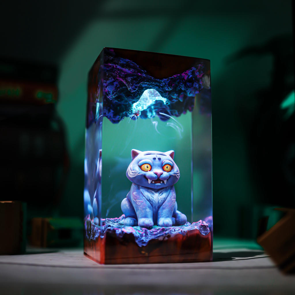 Derpy Tiger KPop Demon Hunters Lamp 4 Derpy Tiger KPop Demon Hunters Lamp