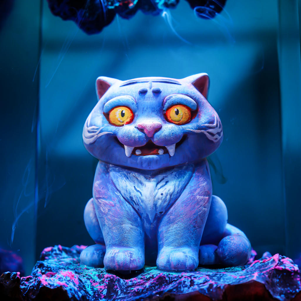 Derpy Tiger KPop Demon Hunters Lamp 10 Derpy Tiger KPop Demon Hunters Lamp