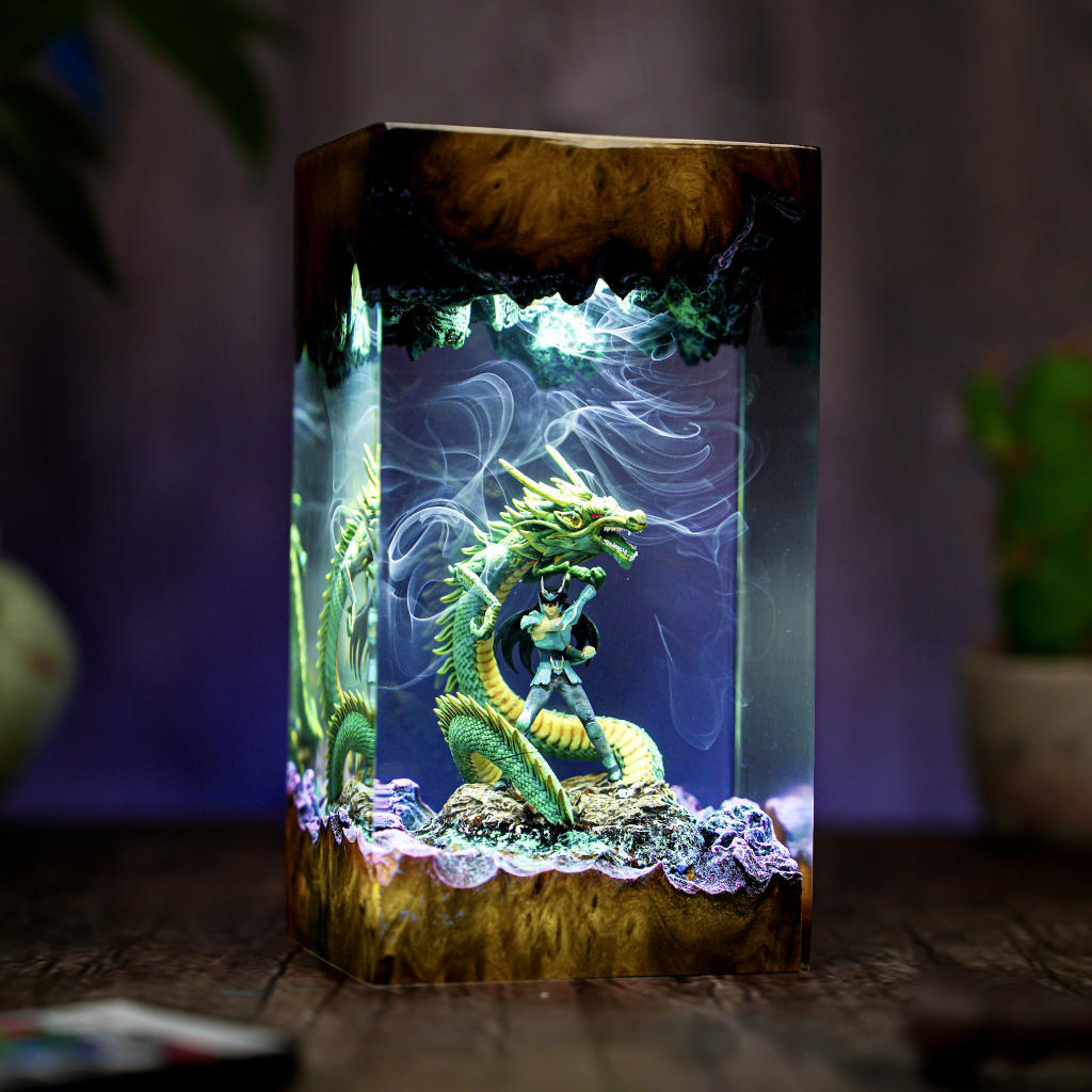 Saint Seiya Dragon Shiryu Lamp - Hirosart