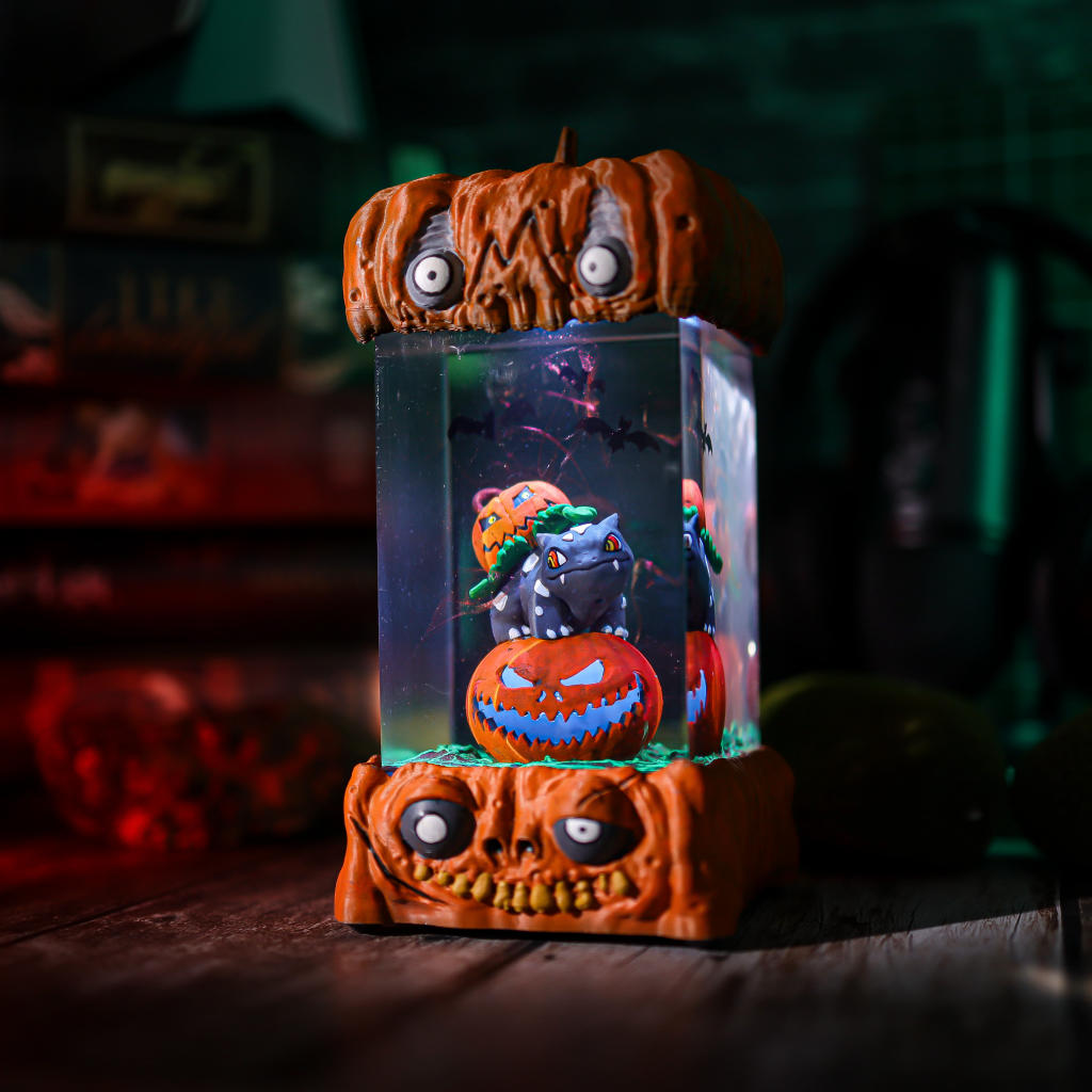 Bulbasaur Pokémon Halloween Lamp 1 Bulbasaur Pokémon Halloween Lamp