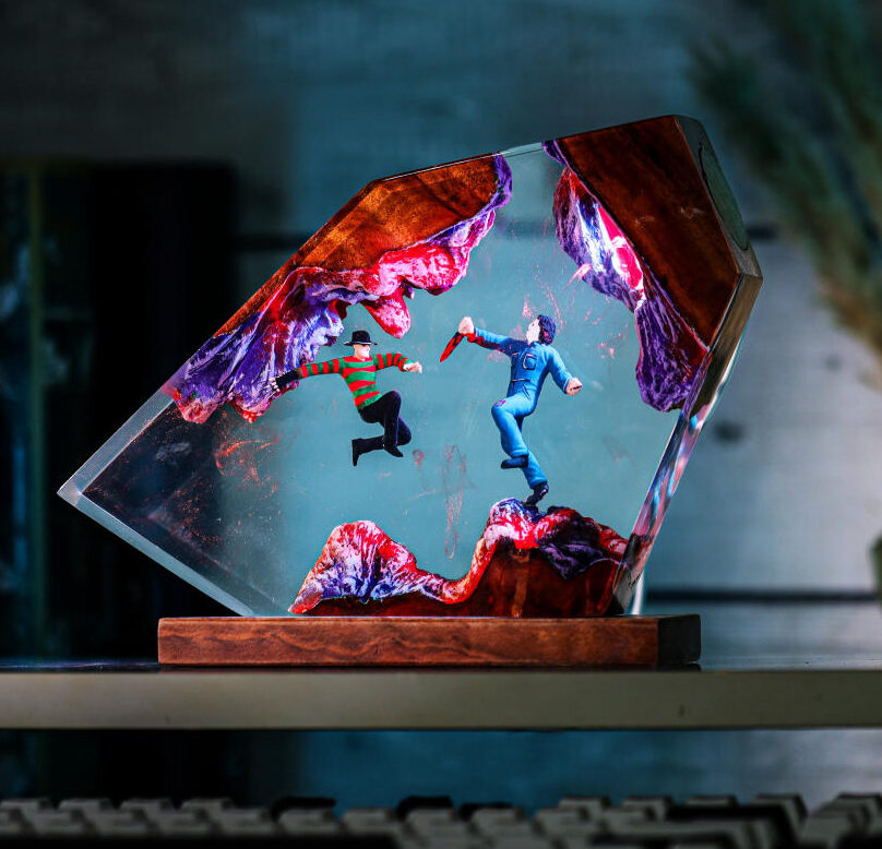 Freddy Vs. Michael Night Light Freddy vs. Michael night light