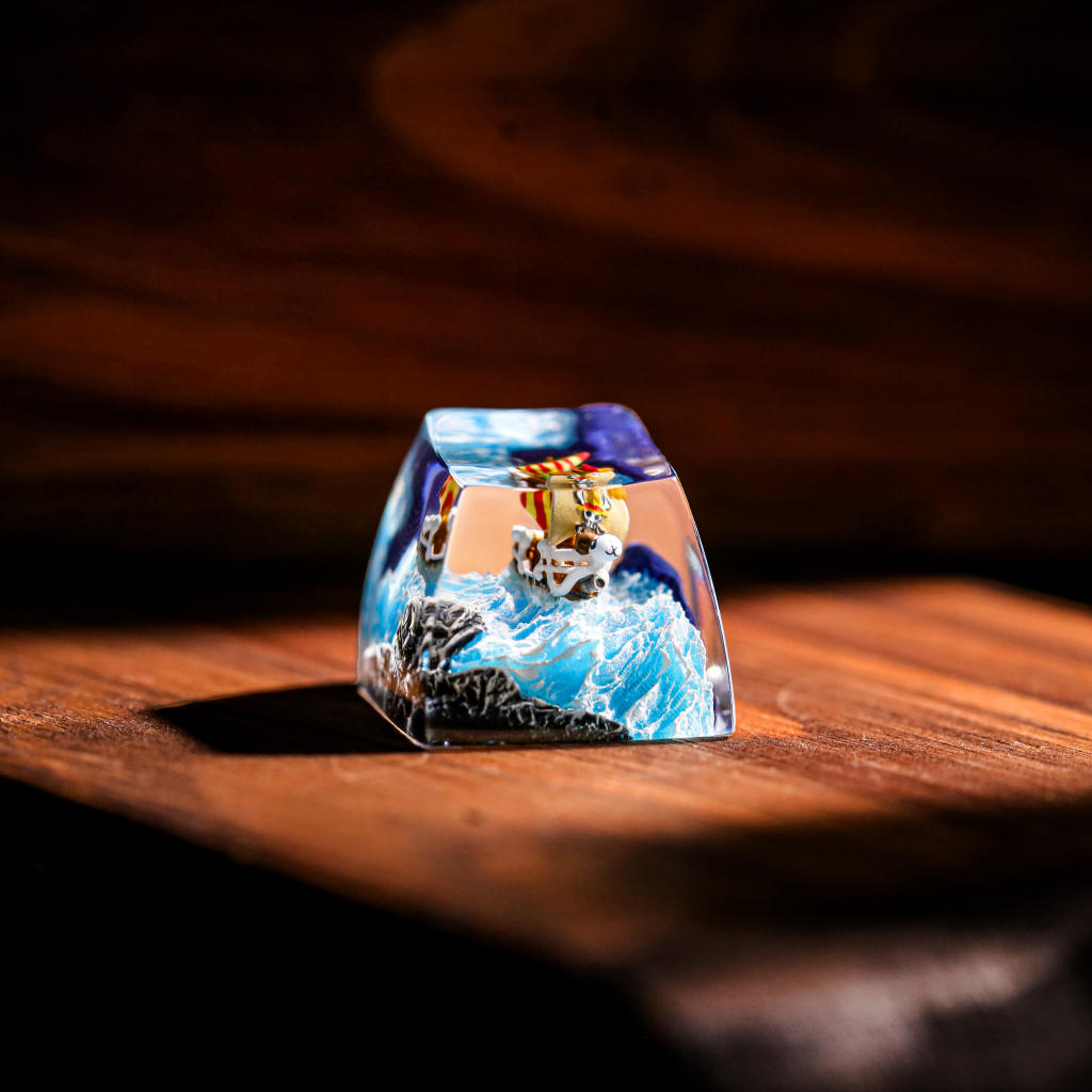 One Piece Going Merry Resin Keycap One piece resin keyboard keycap