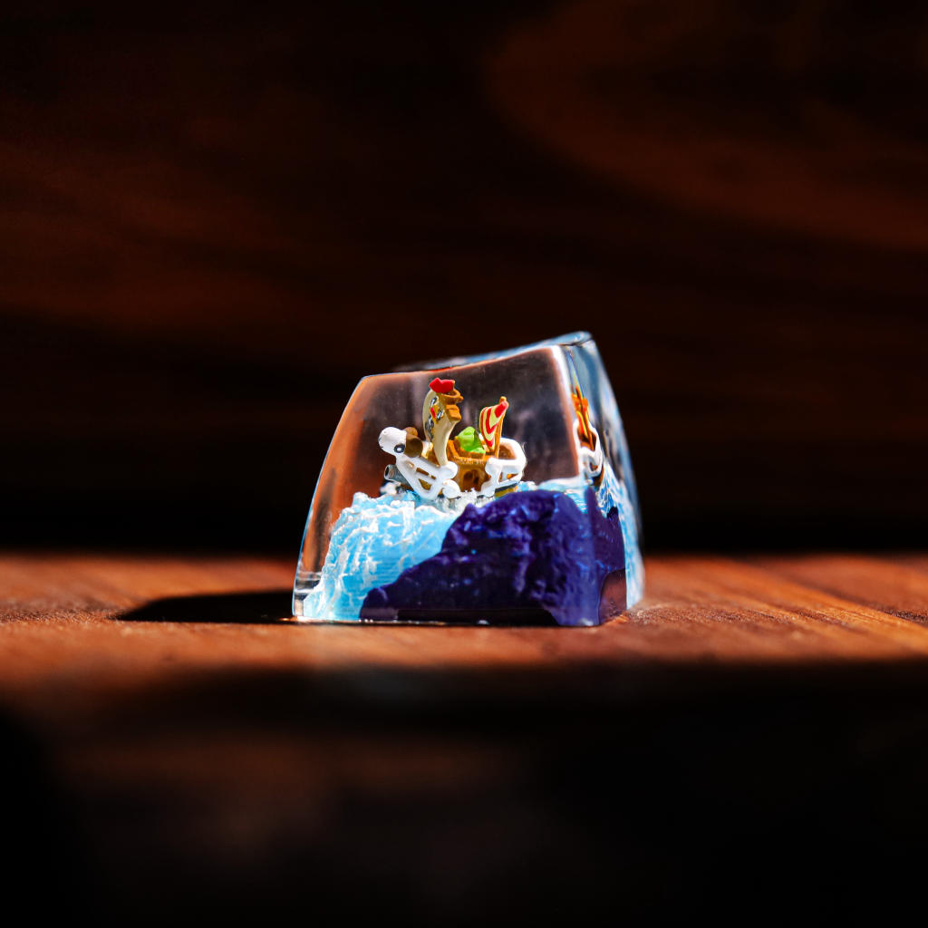 Going Merry One Piece Ship Keycap 12 Going Merry Ship Keycap