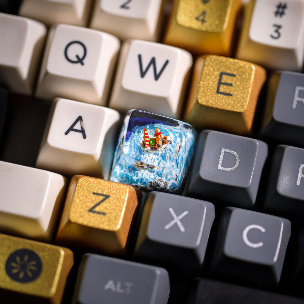 Going Merry One Piece Ship Keycap Going merry mechanical keyboard keycap