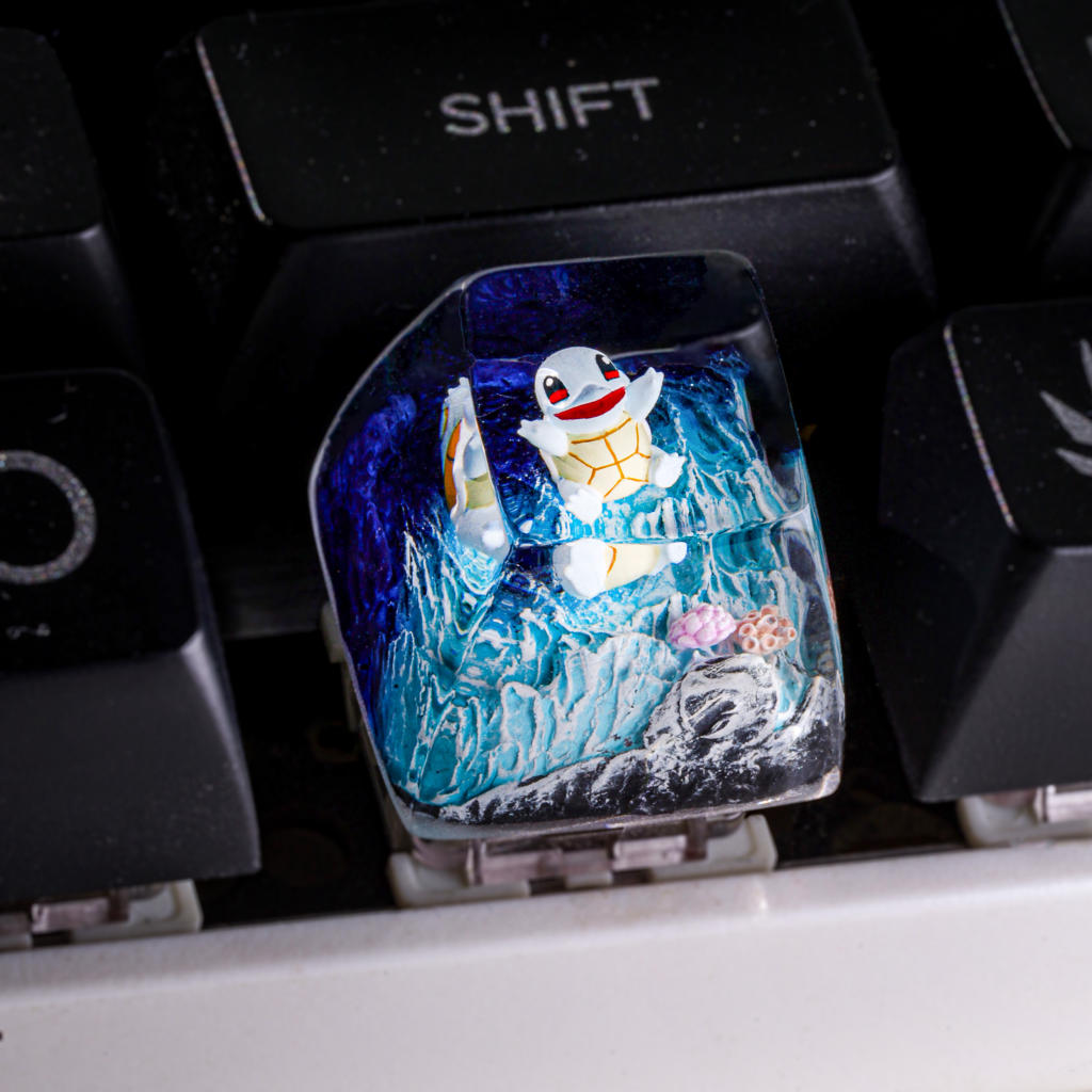 Pokémon Squirtle Artisan Keycap Ver 3 12 pokemon squirtle artisan keycap ver 3 15
