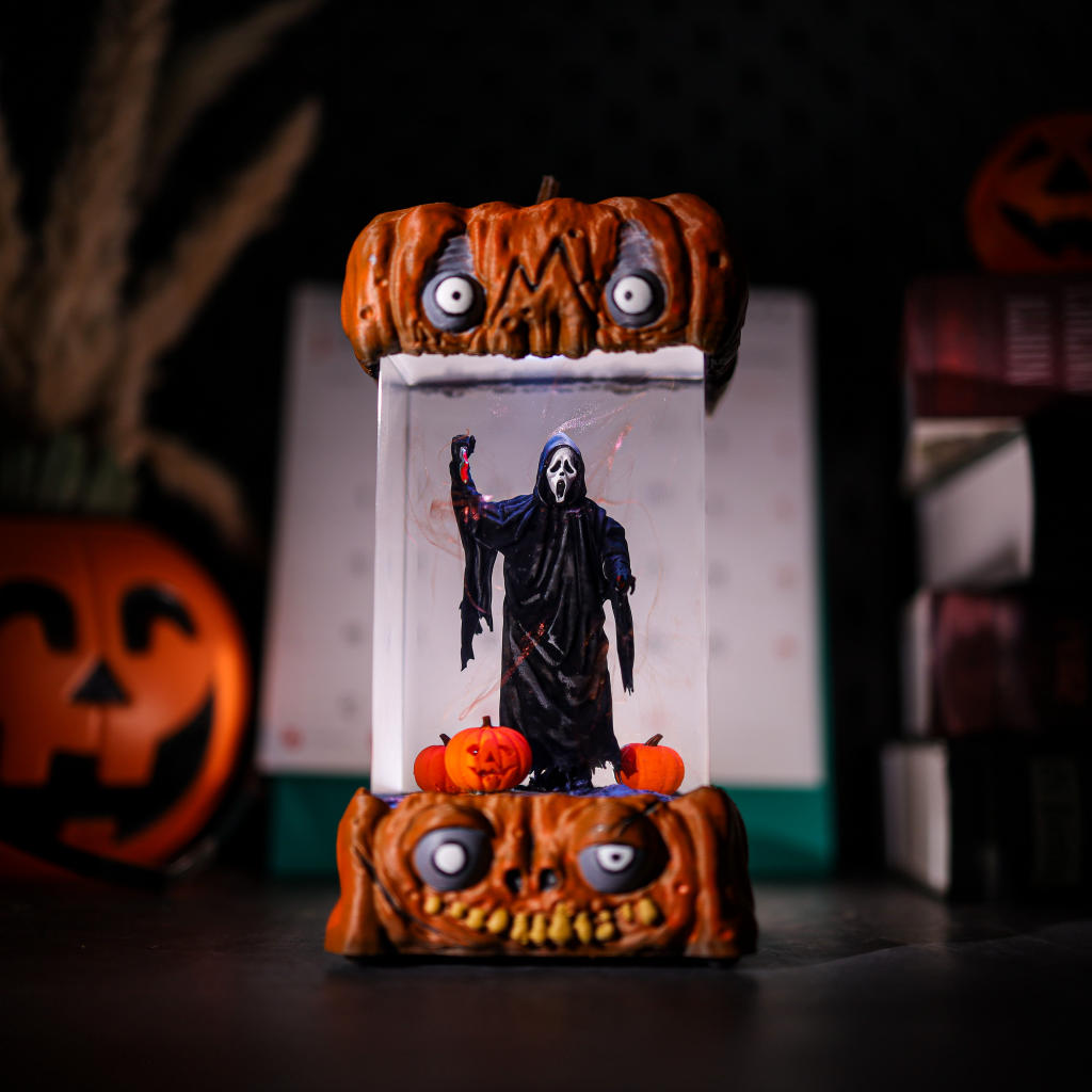 Scream Ghostface Killer Halloween Lamp 10 Scream Horror Resin Lamp