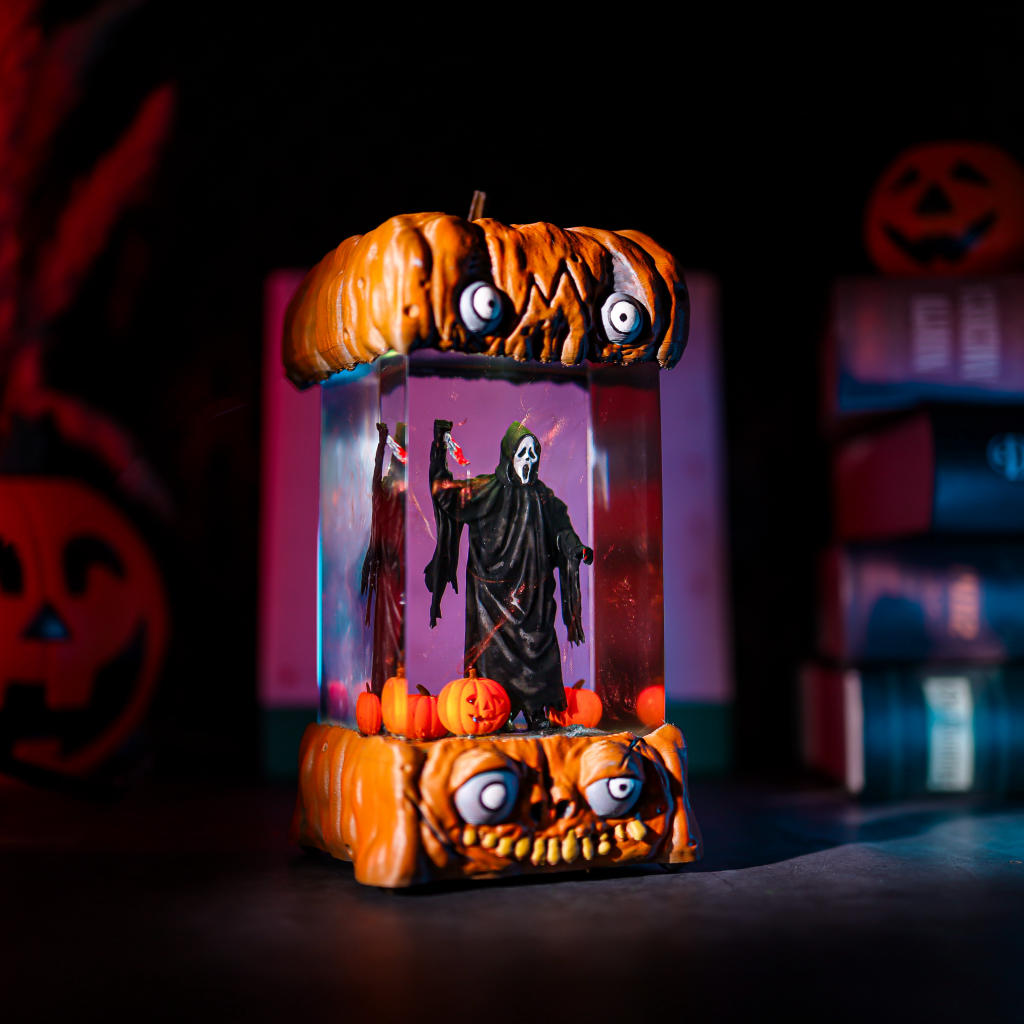 Scream Ghostface Killer Halloween Lamp 2 Scream Ghostface LED Lamp