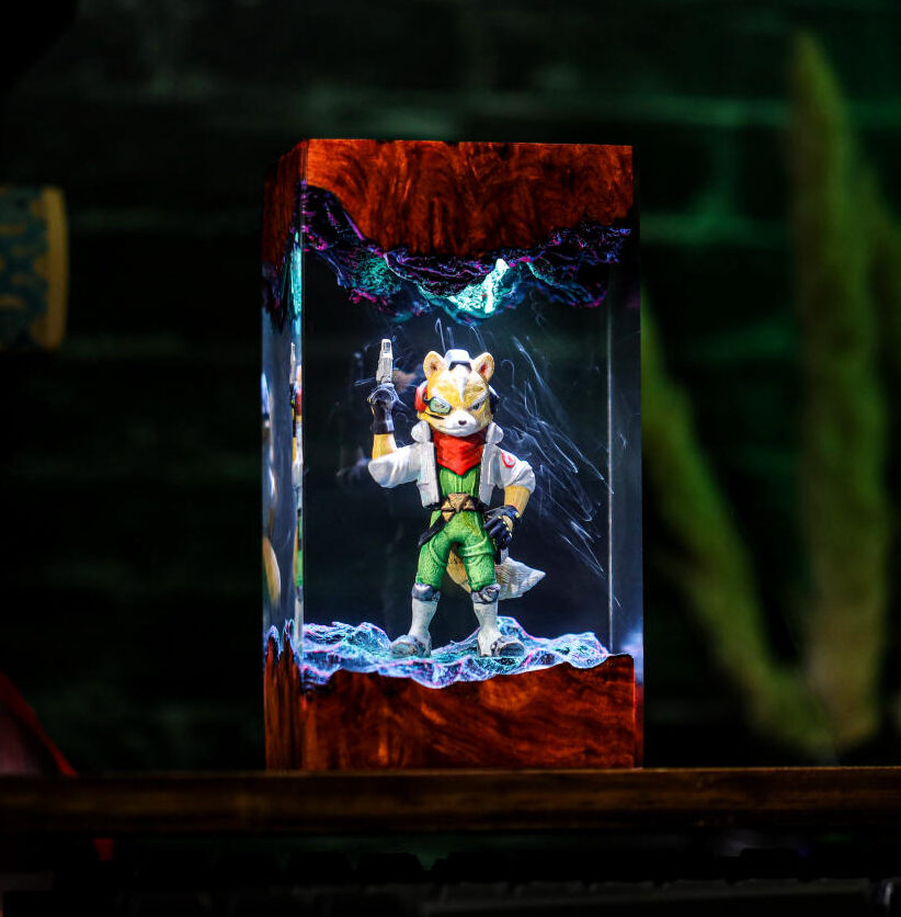 Star Fox Fox McCloud Night Light - Hirosart