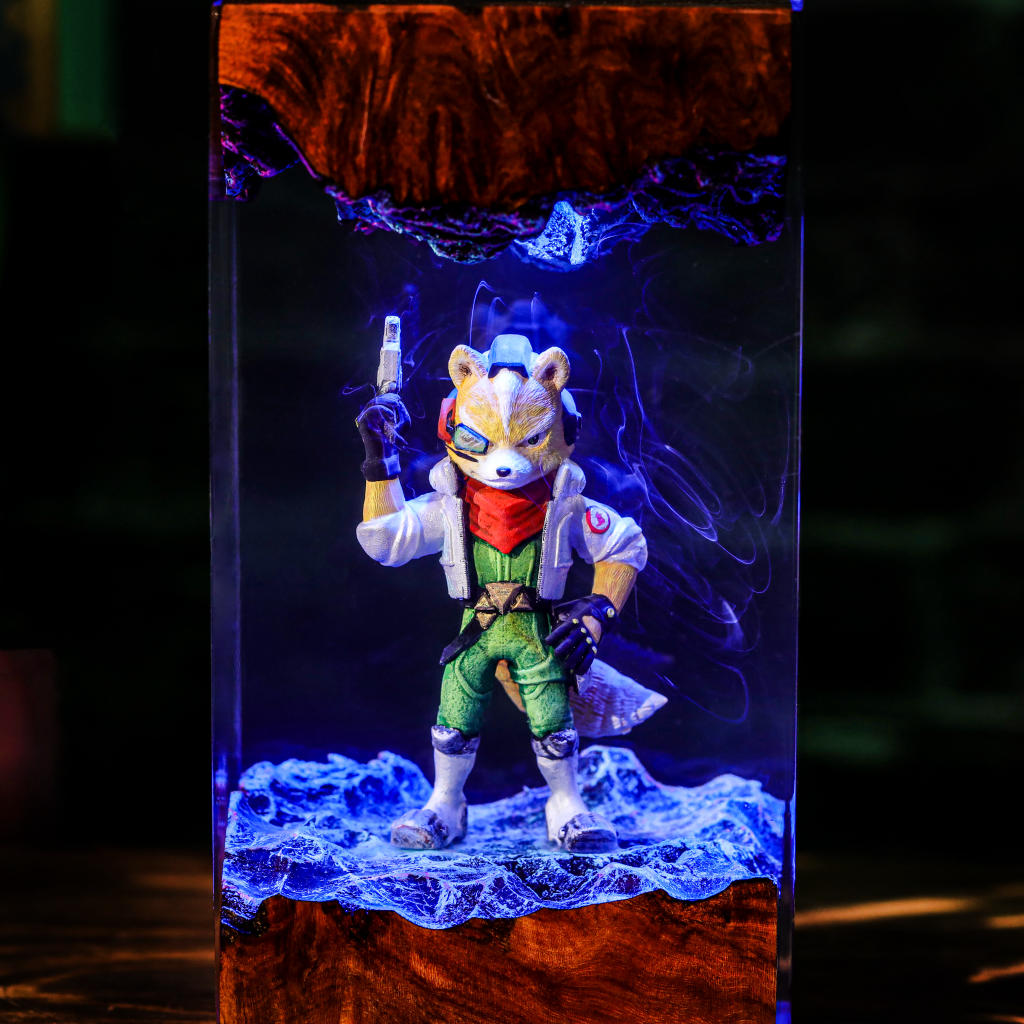 Star Fox Fox McCloud Night Light - Hirosart
