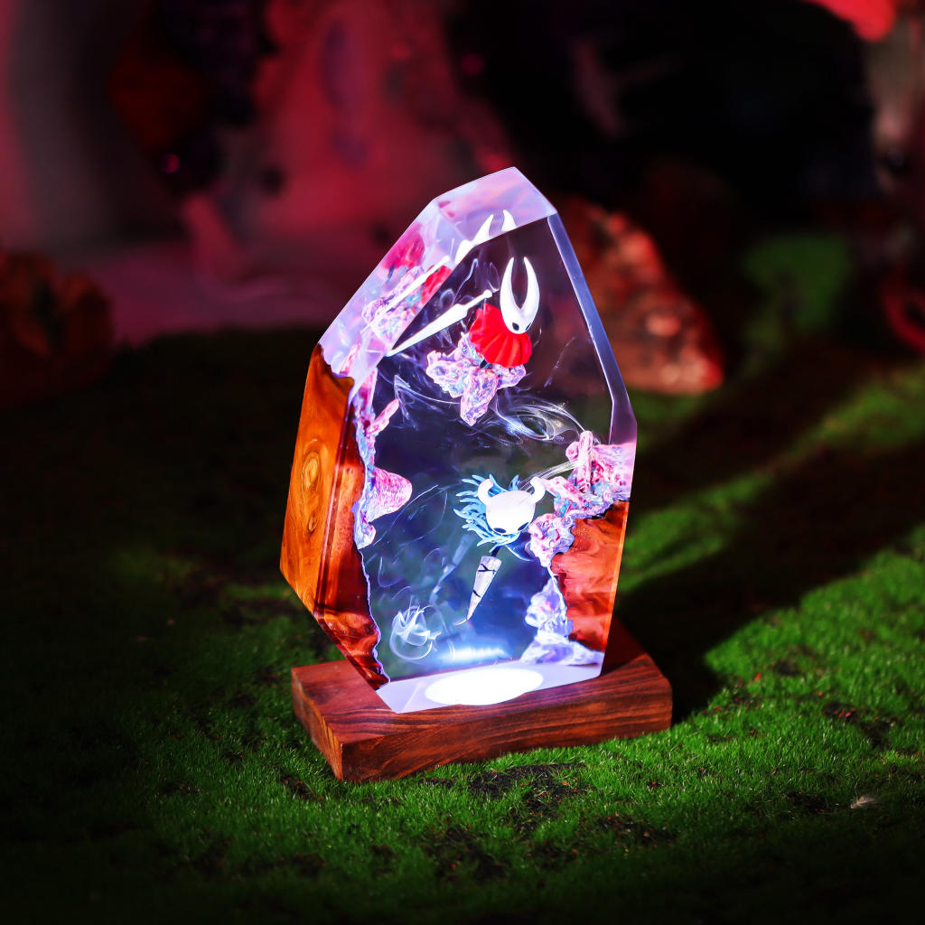 The Knight And Hornet Hollow Knight Lamp Ver 2 The knight and hornet hollow knight lamp ver 2