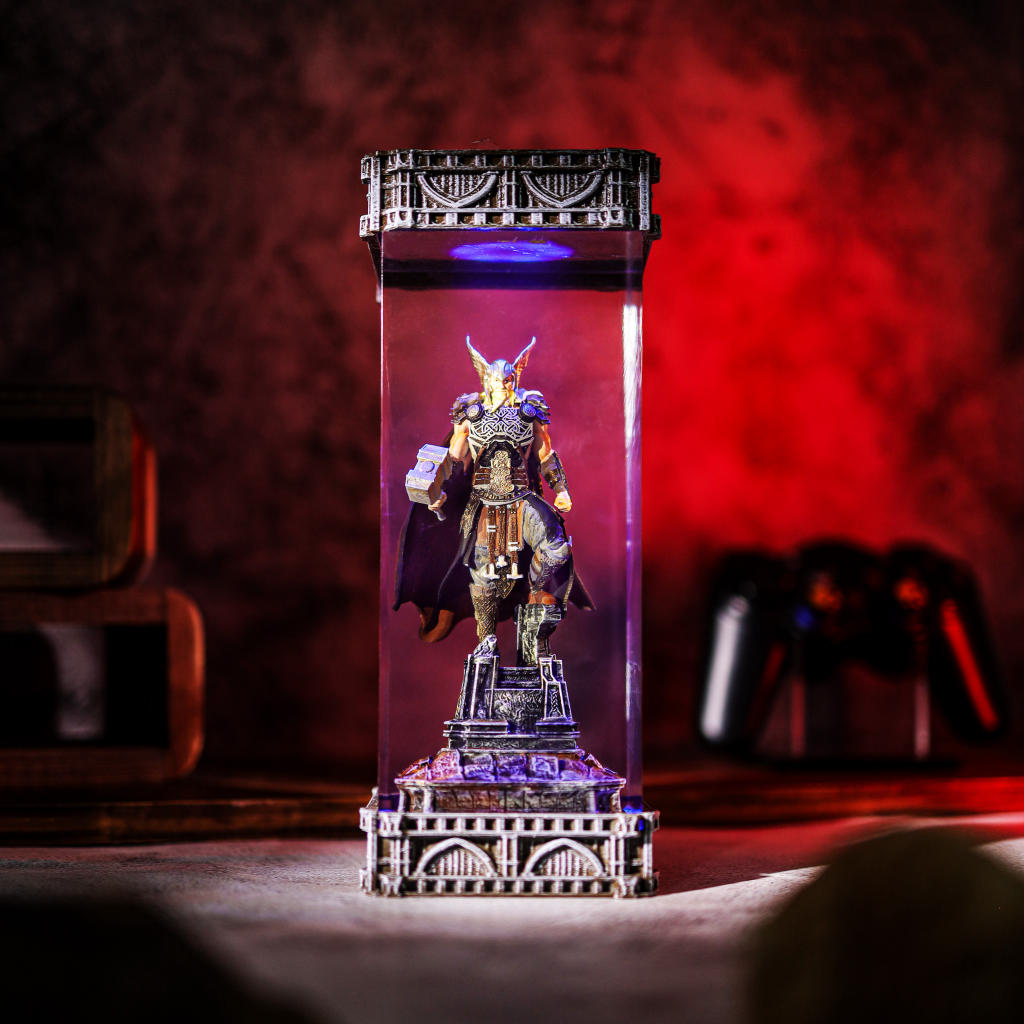Thor Epoxy Night Light Ver 2 3 Handmade Thor Night Light