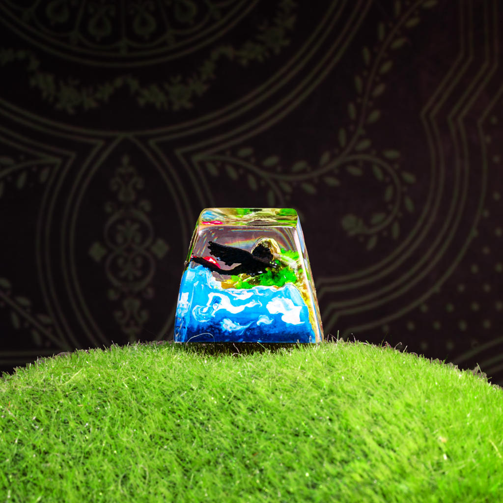 Toothless How to Train Your Dragon Keycap Ver 4 11 Toothless 1u Keycap for Mechanical Keyboard Ver 4